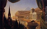 Dreams Paintings - The Architect's Dream by Thomas Cole